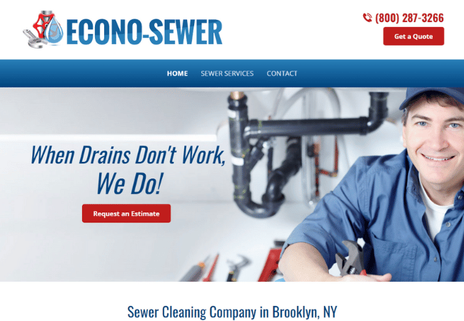 first econo sewer